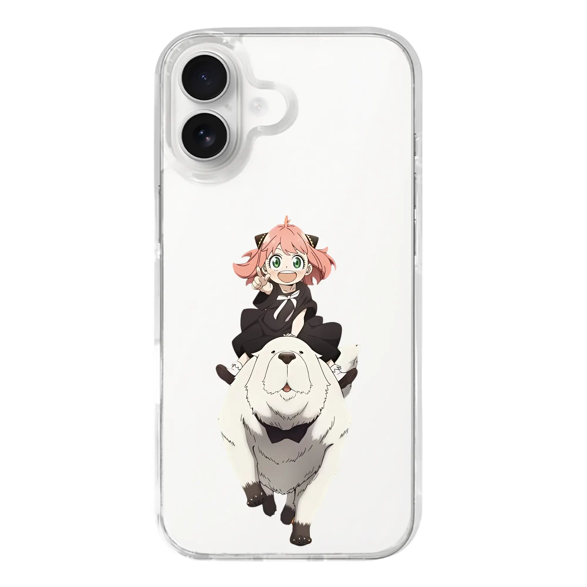 スパイファミリー グッズ,ボンド・フォージャー（Bond Forger） - iPhone 17シリーズ 透明スマホケース – 薄型・耐衝撃・精密フィット保護カバー